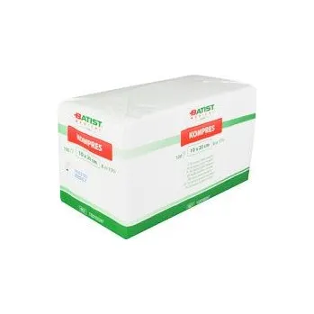 Kompres gáza nesterilní 100ks BATIST Rozměr: 10x20cm