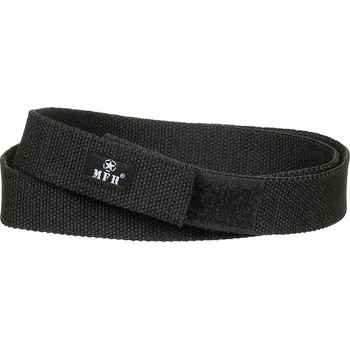 Opasek MFH Opasek kalhotový suchý zip černý MFH® 22015A Vyberte velikost: 90cm
