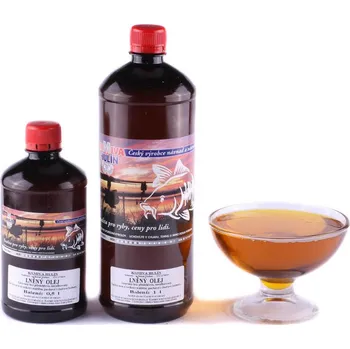 Návnadové aroma Krmiva Hulín Lněný olej lisovaný za studena 5l