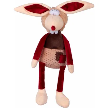 Hračka pro psa JUKO petfood Plyšový králík pískací 30 cm