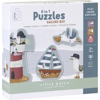 Little Dutch Puzzle námořnický záliv 6v1 4761LD