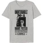 E Plus M Tričko krátký rukáv Harry Potter Nežádoucí světle šedé bavlna 158 cm