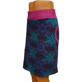 Dámská sukně dosupliku Sukně tmavá mandala XXL