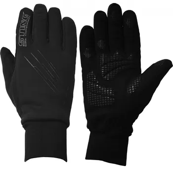 Cyklistické rukavice Sting Bike Winter Time černé M