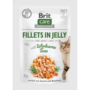Brit Care Cat GF Jelly Pouch ADULT Wholesome Tuna 12x 85 g