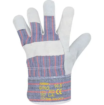 Pracovní rukavice Rukavice GINO A1013/10 kombinované