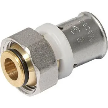 Vodovodní potrubí TOPtherm PEXAL Přechod s maticí 20 x 3/4" - S EUROKONUSEM (TH) PN10, 100°C 7359G2034