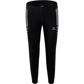 Erima ERIMA SIX WINGS POLYESTEROVÉ TEPLÁKY - DÁMSKÉ - Černá/Šedá - 44