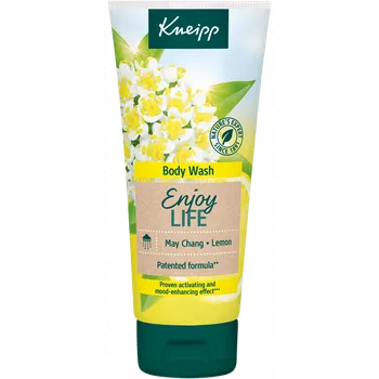 Koupelová kosmetika Kneipp Enjoy Life May Chang & Lemon osvěžující sprchový gel 200 ml