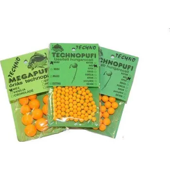Aromatizované polystyrenové kuličky Technopufi - Mini - oranžová - med