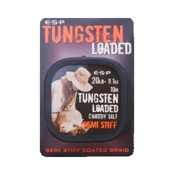 Šňůrka ESP Tungsten Loaded 10m 20lb 9,1kg Semi Stiff Choody Silt