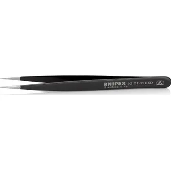 Pinzety univerzální esd, jehlové špice, knipex 922101