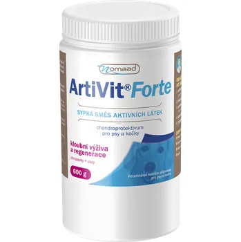 Kloubní výživa pro psa a kočku Nomaad Artivit Forte 600g