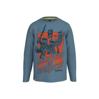 Chlapecké tričko LEGO® NINJAGO® 12010381 triko - šedomodrá, velikost 152