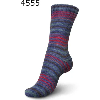 Příze Regia 4-Ply Buzzy Stripes Color 4555 (Příze Regia Buzzy Stripes Color)