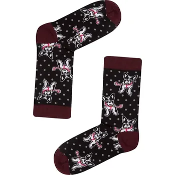 Pánské ponožky Dámské ponožky John Frank WJFLSFUN19-22 uni Černá