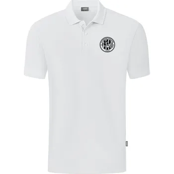 Pánské oblečení JAKO Triko s límečkem ORGANIC s logem FCHK vel. XXL, bílá