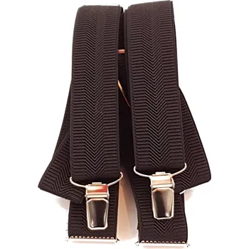 Kšandy MYBATY Pánské šle šířka 3,5 cm Černé, Modré Barva: Černá