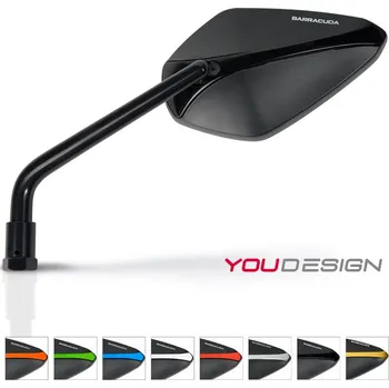 Zrcátko pro motocykl Zpětné zrcátka Barracuda A-VERSION, nehomologované