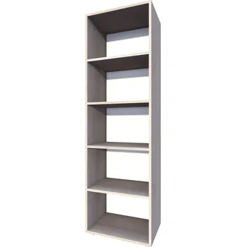 Knihovna Regál policový dub sonoma ADAM R4(600)