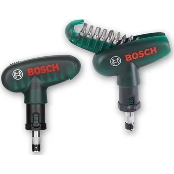 Bit 10-dílná sada bitů s kapesním ráčnovým šroubovákem Bosch (2607019510)