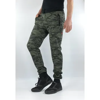 Pánské prodloužené maskáčové tepláky velikost: M, délka: "34"