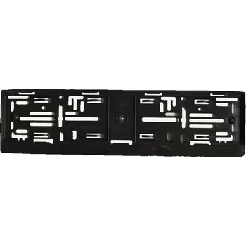 Držák SPZ Podložka SPZ bez potisku, černá plastová