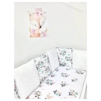 Dětská postýlka Postýlka s kompletní výbavou modulová - babmi + popel