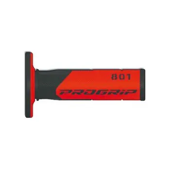 grip PROGRIP 801 off-road gripy dvouvrstvé červeno/černé