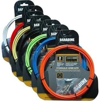 Lanko pro jízdní kolo Bowden Baradine brzdový hydraulický 3000mm Podkarta: bílá Sh XT