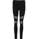 Dámské černé legíny s průhlednými pásky Singa, černá L