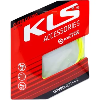 Lanko pro jízdní kolo Kellys - KLS Bowden brzdový 5mm teflon 2,5 m + koncovky lime