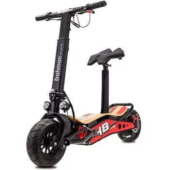 Elektrokoloběžka Bohman Velocifero Urban Assassin 800 W černá/červená