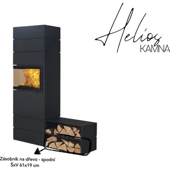 Krbová kamna Austroflamm Dexter zásobník na dřevo - spodní (ŠxV 61x19cm)