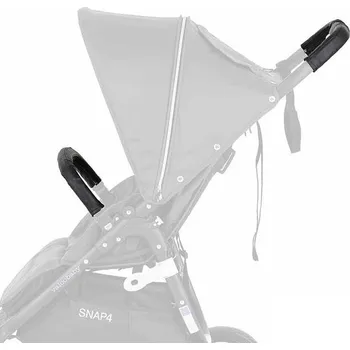 Valco Baby potah z ekokůže na rukojeť a madlo Black