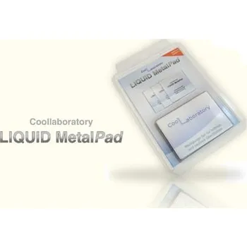 PC ventilátor Teplovodivá podložka COOLLABORATORY Liquid MetalPad (3xCPU) + CS Cleaning Set ZDARMA
