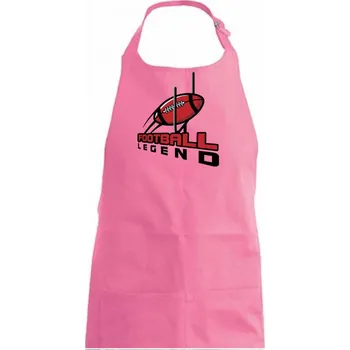 Kuchyňská zástěra American football legend - Dámská zástěra na vaření - Univerzální velikost ( Růžová )