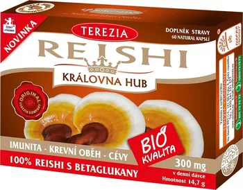 Přírodní produkt Terezia Company Reishi BIO 300 mg
