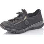 DÁMSKÉ POLOBOTKY RIEKER L3263-00 ČERNÁ Barva: ČERNÁ, Velikost: 41