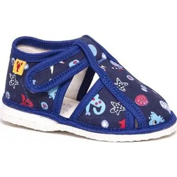 Chlapecké bačkory Rak suchý zip M3 100015-3, 17