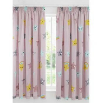 Povlečení Závěsy do oken hvězdy