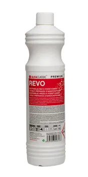 Čisticí prostředek do koupelny a kuchyně Alfaclassic Revo Premium odstraňovač rzi a vodního kamene 1 l
