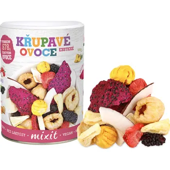 Sušené ovoce Mixit Křupavé ovoce Exotický mix 110 g