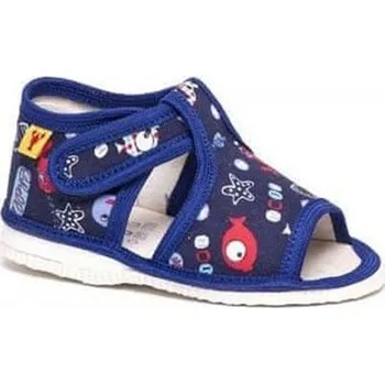 Chlapecké bačkory Rak suchý zip M3 100014-3, 17