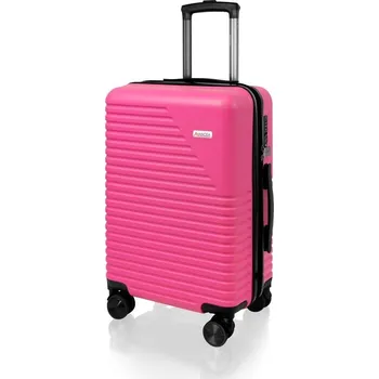 AVANCEA Skořepinový cestovní kufr DE2936 tmavě růžová S 55x38x25 cm
