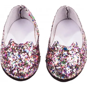 Dámské baleríny Götz třpytivé botičky baleríny na panenku 42- 50cm
