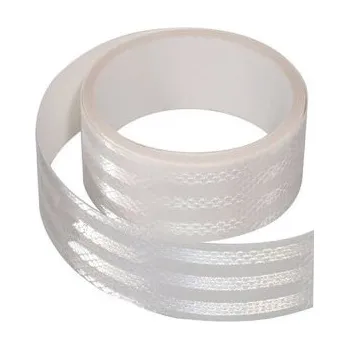 LED páska Samolepící páska reflexní 5m x 5cm bílá (role 5m)