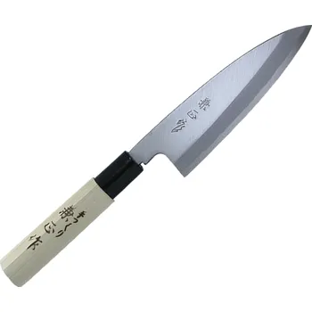 Kuchyňský nůž Kanetsune Funayuki-Deba 150mm Magnolia wood