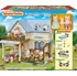 domeček pro figurky Sylvanian Families 5609 set dům s modrou střechou