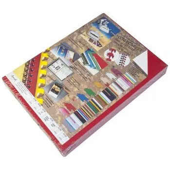 Laminovací fólie Karton GBC IBISTON, A4/100ks, červená